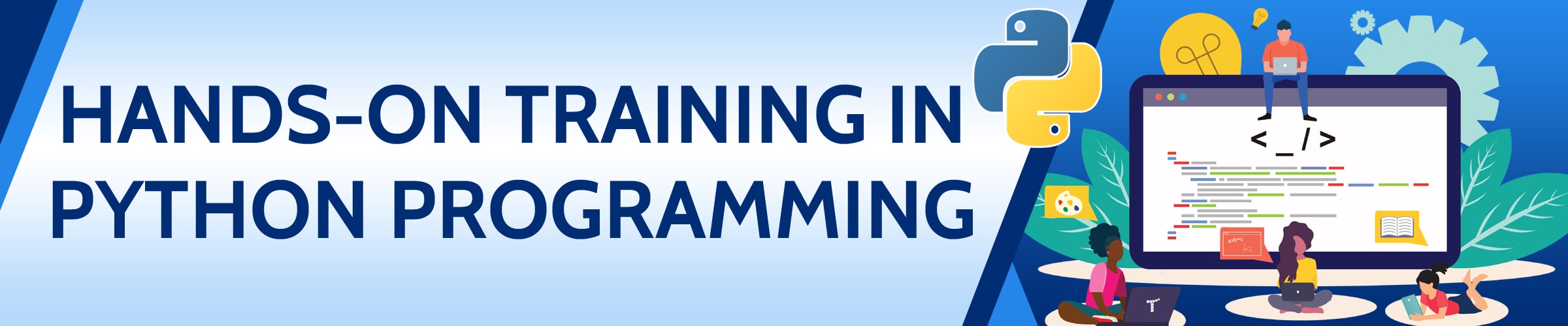 Hands on Training in Python Programming Hands on Training in Python Programming