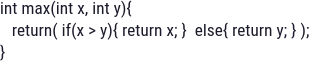 Java code snippet illustrating max function for Oracle 1Z0-829 certification preparation.