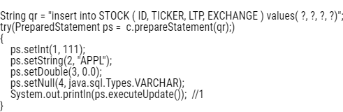 Java code snippet illustrating Java SE 17 Developer Exam (1Z0-829) concepts and SynergisticIT's job placement