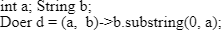 Java SE 17 certification practice test code snippet illustrating Java programming concepts.
