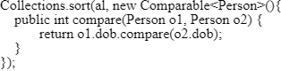 Java code snippet for 1Z0-829 certification practice test and SynergisticIT training.