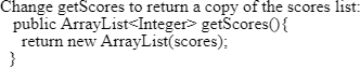 Java code snippet demonstrating ArrayList and Integer methods for certification practice.
