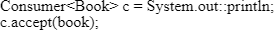Java code snippet illustrating System.out.println and accept method for developer practice test.