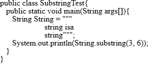 Java code snippet for 2025 Foundation Test and SynergisticIT job placement program.