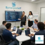 SynergisticIT operates as a combined staffing company and job placement program provider, not a standalone